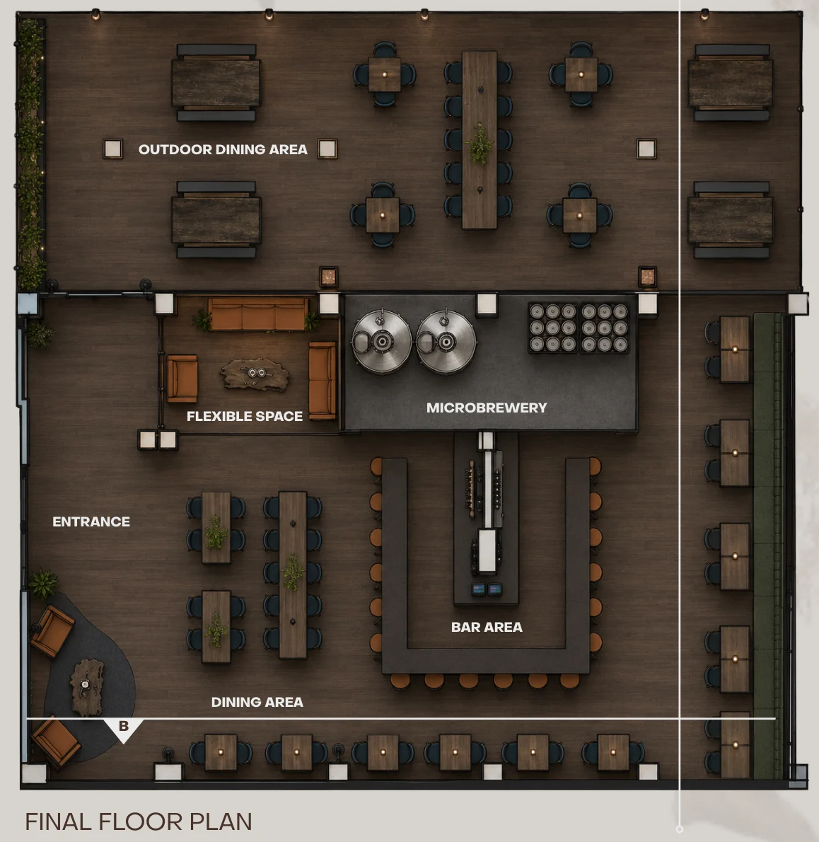Expedition Brewery — floor plan